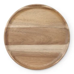 Acacia Plate/Round Cutting Board Medium