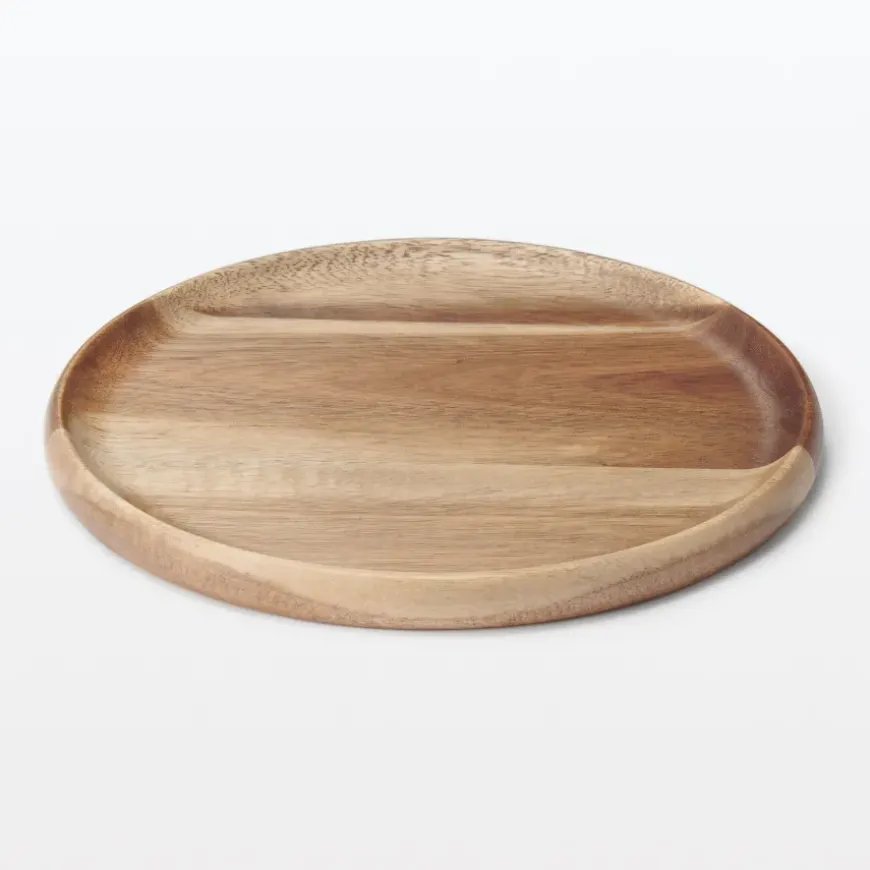 Acacia Plate/Round Cutting Board Small