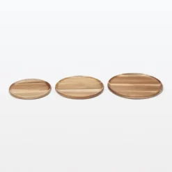 Acacia Plate/Round Cutting Board Small