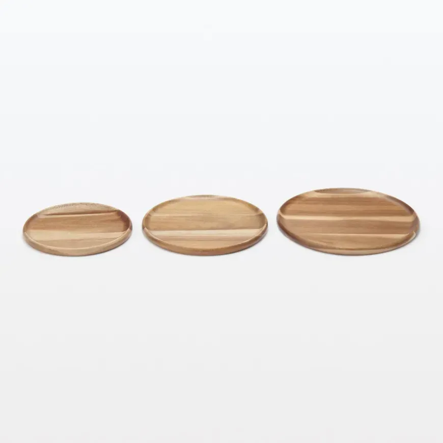 Acacia Plate/Round Cutting Board Small
