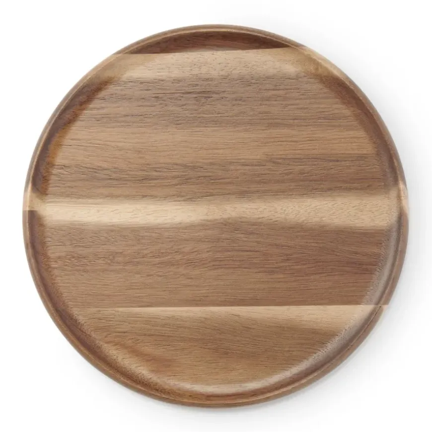 Acacia Plate/Round Cutting Board Large