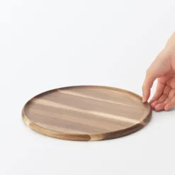 Acacia Plate/Round Cutting Board Large