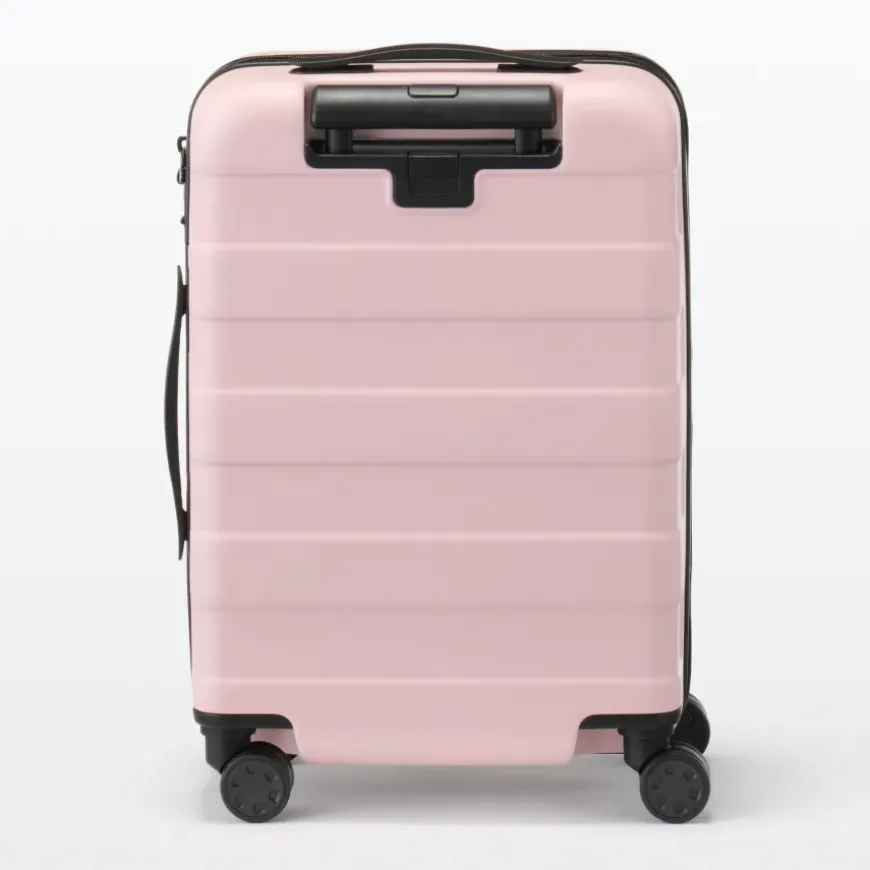 Adjustable Handle Hard Shell Suitcase 36L - Light Pink | Carry-On