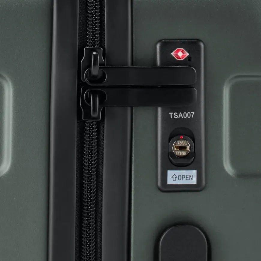 Adjustable Handle Hard Shell Suitcase 36L | Carry-On