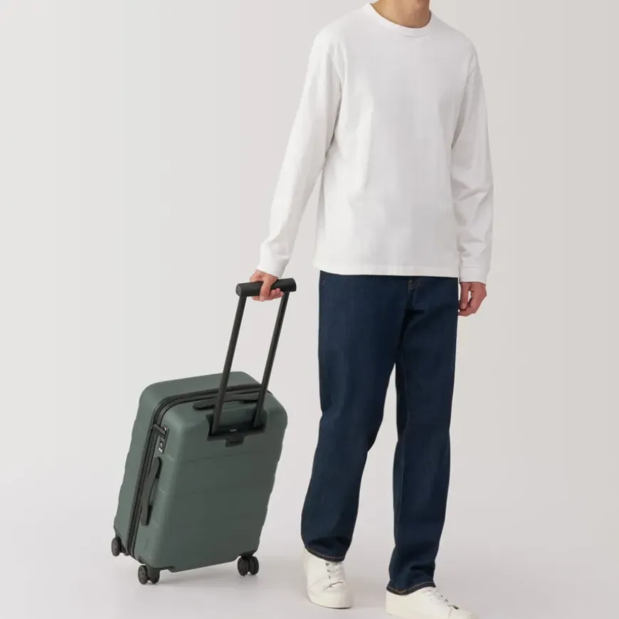Adjustable Handle Hard Shell Suitcase 36L | Carry-On