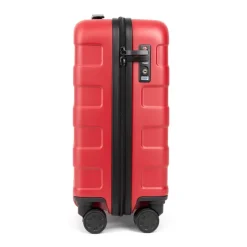 Adjustable Handle Hard Shell Suitcase 36L - Red | Carry-On