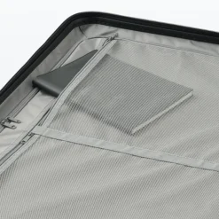 Adjustable Handle Hard Shell Suitcase 75L - White | Check-In