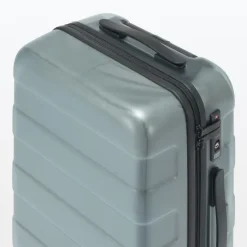 Adjustable Handle Hard Shell Suitcase 36L - Translucent | Carry-On