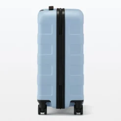 Adjustable Handle Hard Shell Suitcase 36L - Light Blue | Carry-On