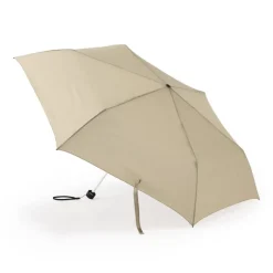 All-Weather Foldable Umbrella Beige