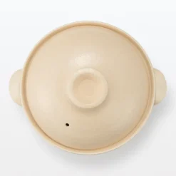 Banko Ware Ceramic Large Pot - Transparent Glaze 2.5 Qt