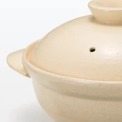 Banko Ware Ceramic Medium Pot - Transparent Glaze 1.6 Qt