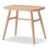 Beech Wood Stool with Round Legs