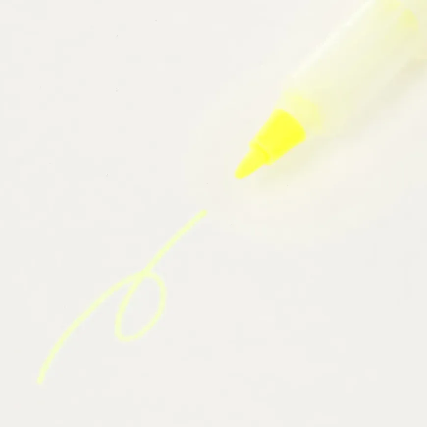 Clear Tip Double Ended Highlighter