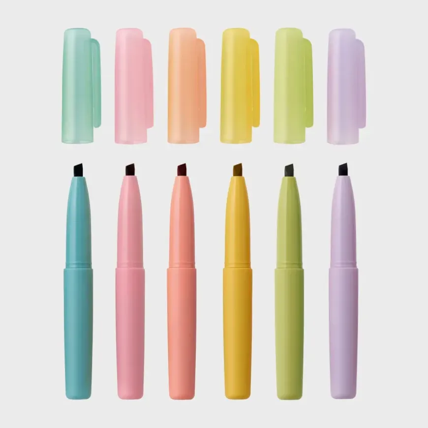 Compact Line Marker Cap Type - Apricot