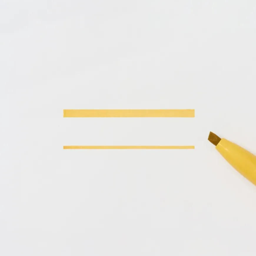 Compact Line Marker Cap Type - Smoky Mustard