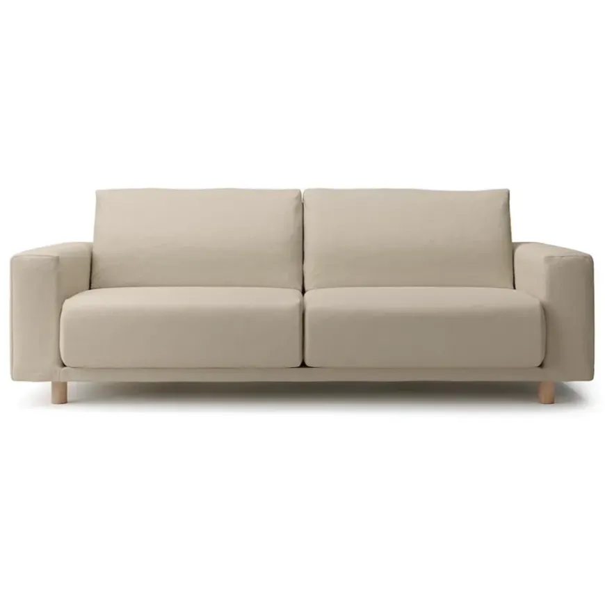 Cotton Canvas Cover for Urethane Pocket Coil Sofa - 3 Seater (Sofa Sold Separately)