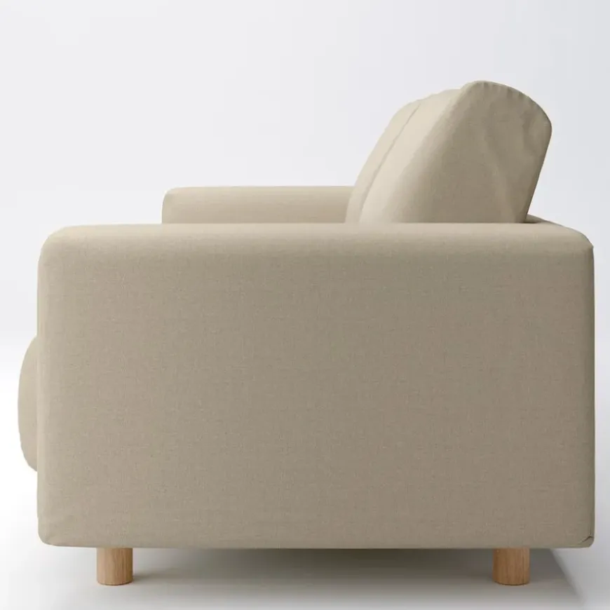 Cotton Canvas Cover for Urethane Pocket Coil Sofa - 3 Seater (Sofa Sold Separately)