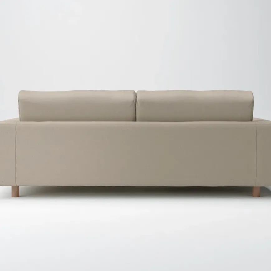 Cotton Canvas Cover for Urethane Pocket Coil Sofa - 3 Seater (Sofa Sold Separately)