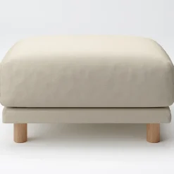 Cotton Canvas Cover for Urethane Pocket Coil Sofa - Ottoman (Ottoman Sold Separately)