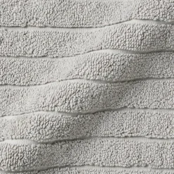 Cotton Linen Bath Mat - W17.7 x L27.6