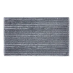 Cotton Linen Bath Mat - W14.2 x L23.6"