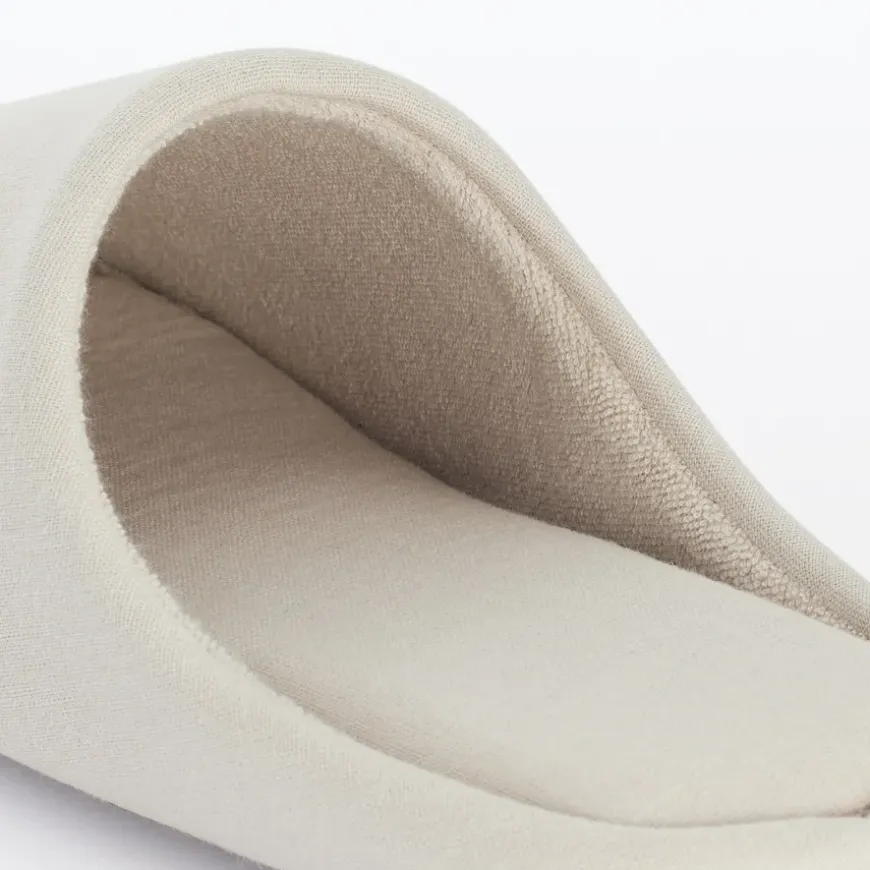 Cotton Plain Weave Insole Slippers
