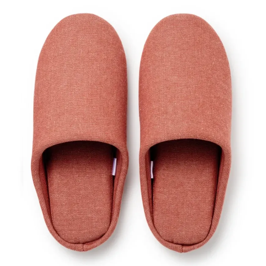 Cotton Plain Weave Insole Slippers