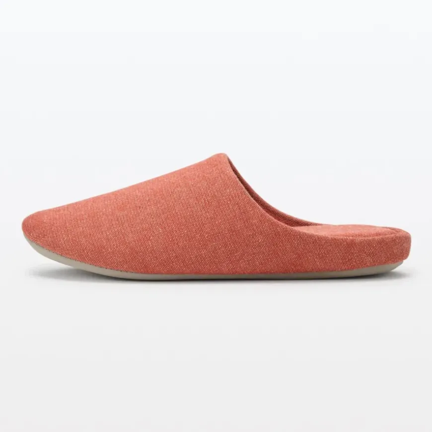 Cotton Plain Weave Insole Slippers