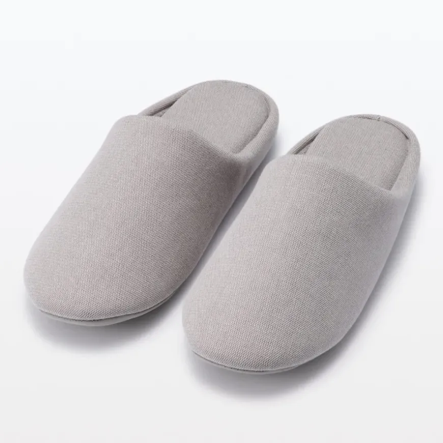 Cotton Plain Weave Insole Slippers
