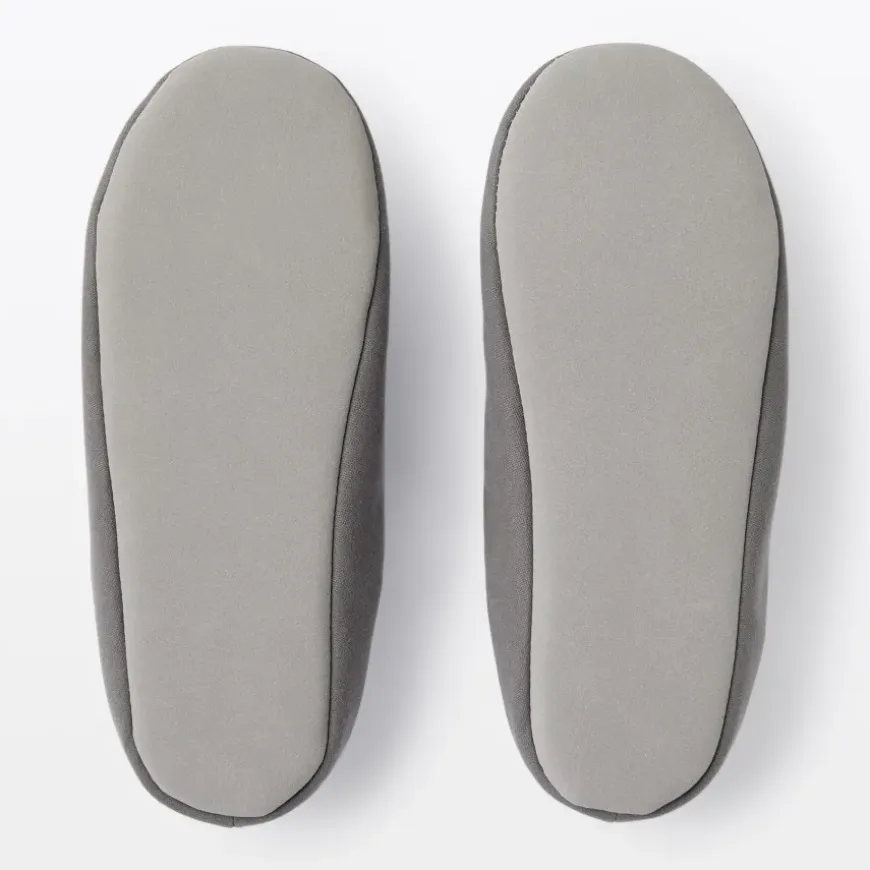Cotton Plain Weave Insole Slippers
