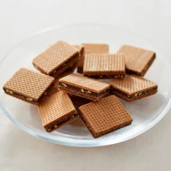 Double Chocolate Cream Wafers with Peanuts