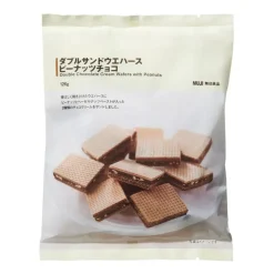Double Chocolate Cream Wafers with Peanuts