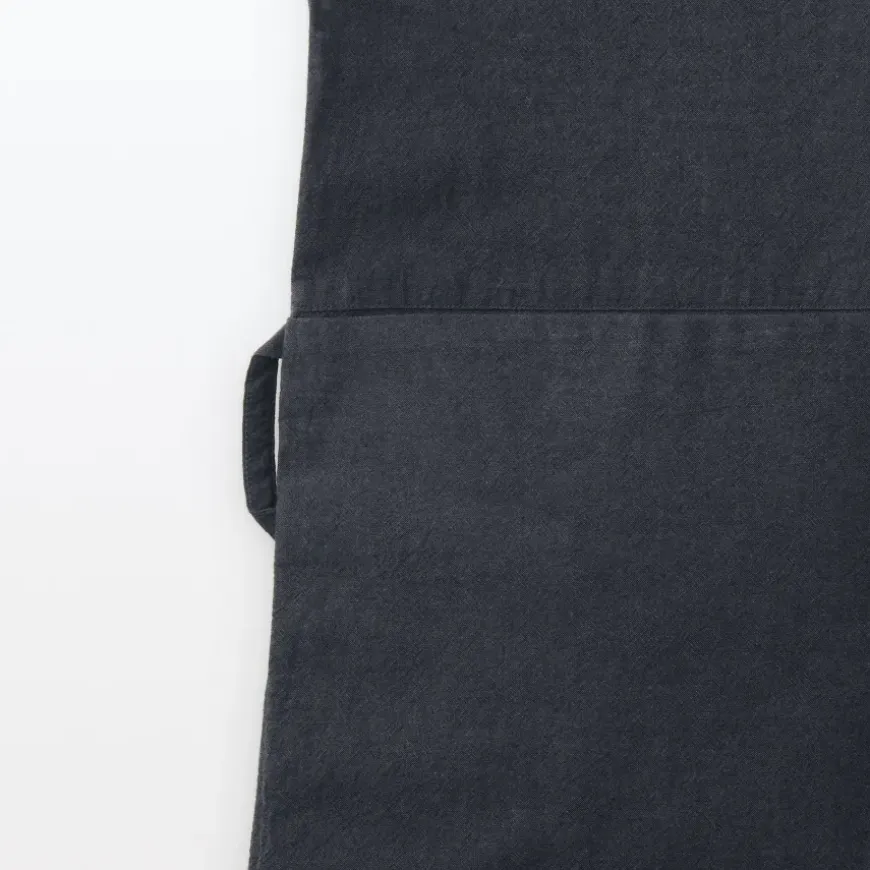 Easy Fit Long Sleeve Apron - Dark Gray
