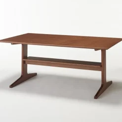 [HD] Living Dining Table 3 - Walnut