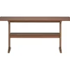 [HD] Living Dining Table 2 - Walnut