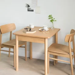 [HD] Oak Round Chair