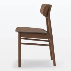 [HD] Round Chair - Oak - Brown