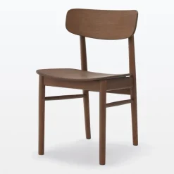 [HD] Round Chair - Oak - Brown