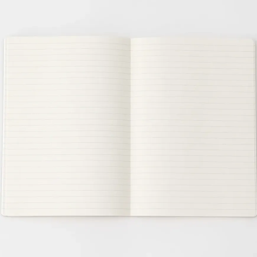 High Quality Paper Open-Flat Lined Notebook