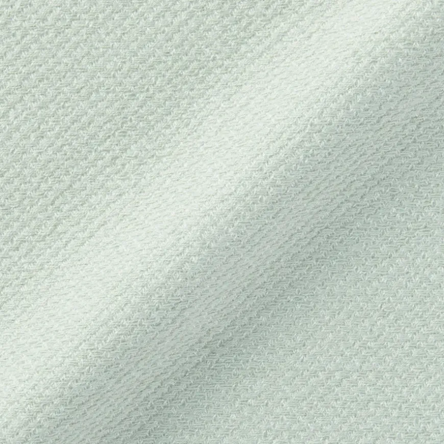 Indian Cotton Multipurpose Cloth with Fringes - Light Green