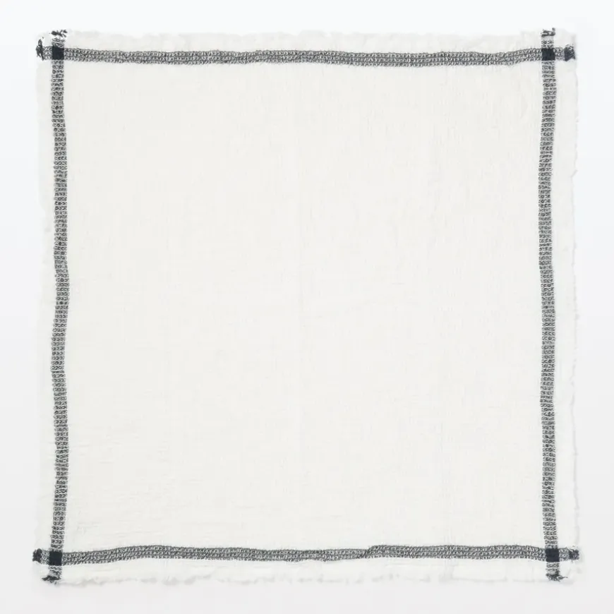 Indian Cotton Waffle Weave Multipurpose Cloth - Navy