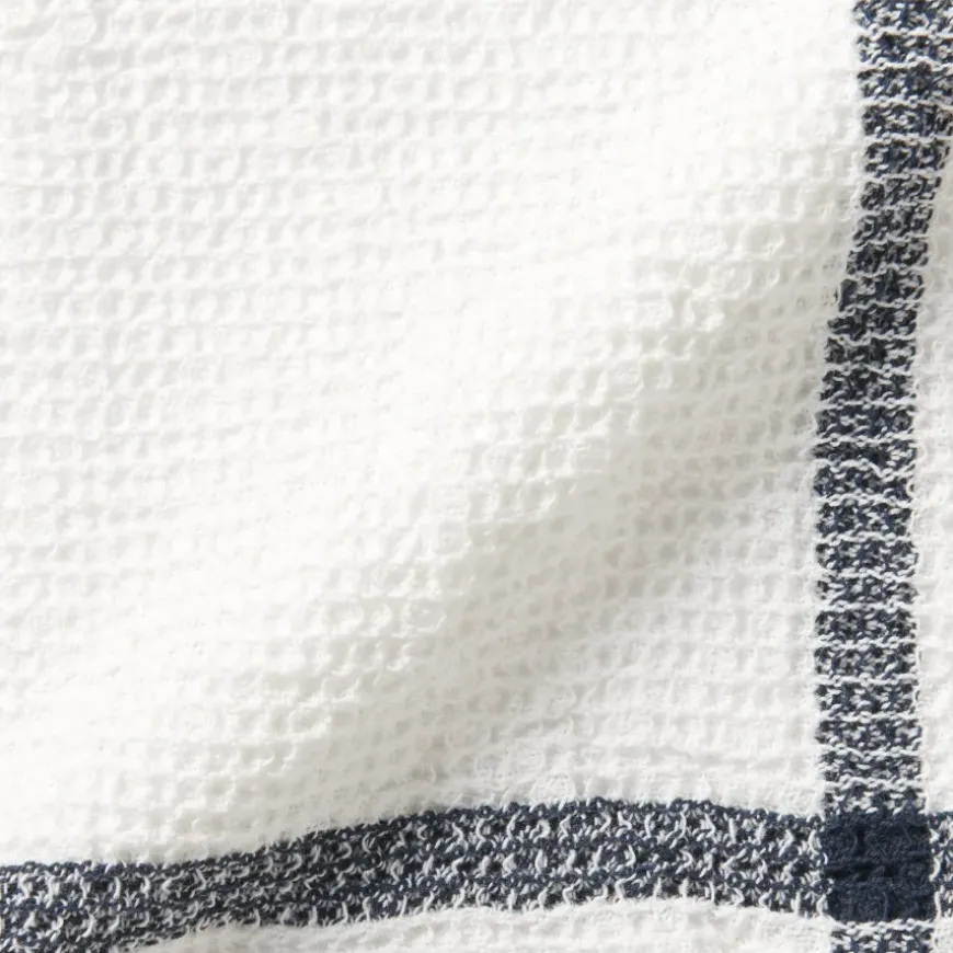 Indian Cotton Waffle Weave Multipurpose Cloth - Navy