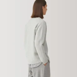 Labo Men's Milled Wool V Neck Cardigan