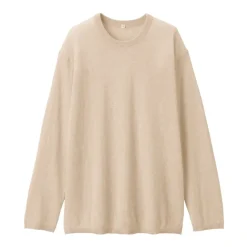 Labo Women's Natural Cashmere Crew Neck Sweater