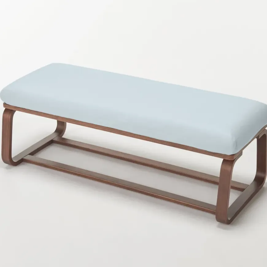Living Dining Bench 1 - Walnut (Cover Sold Separately)