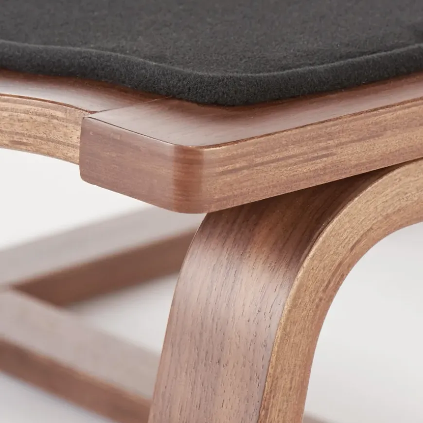 Living Dining Sofa Chair - Walnut (Cover Sold Separately)