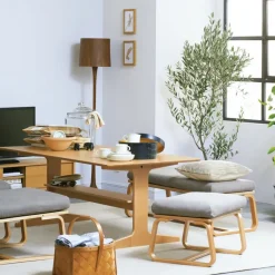 Living Dining Sofa Chair - Oak (Cover Sold Separately)