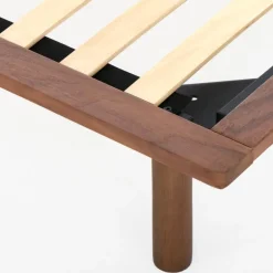 M8 Wooden Legs for Bed & Sofa - 10.2 Inch - Brown