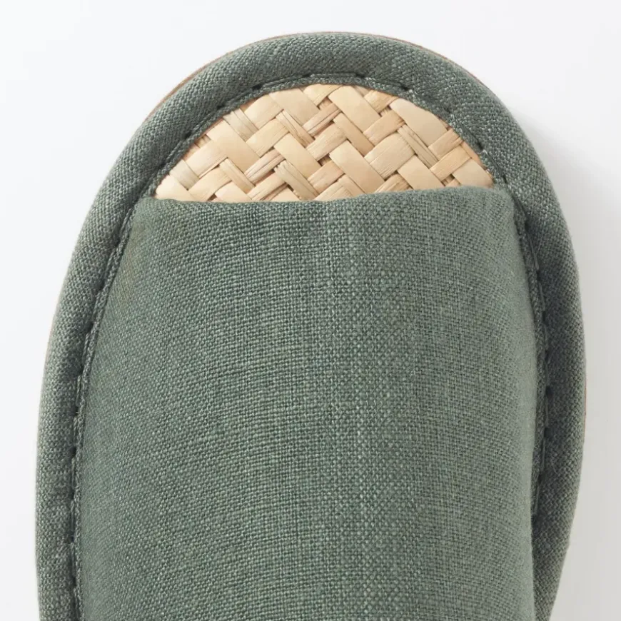 Malay Grass Open Toe Slippers